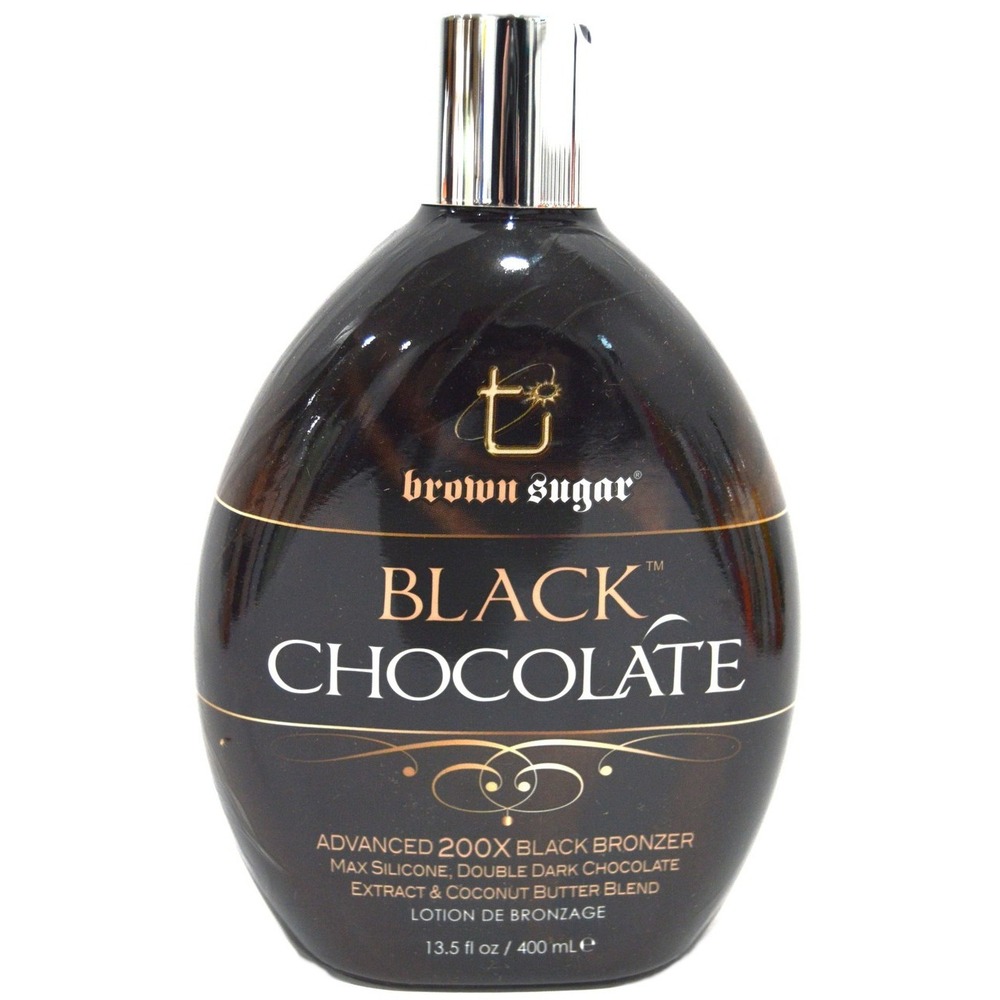Brown Sugar Black Chocolate Advanced 200X Black Bronzer Tanning Lotion 13.5oz